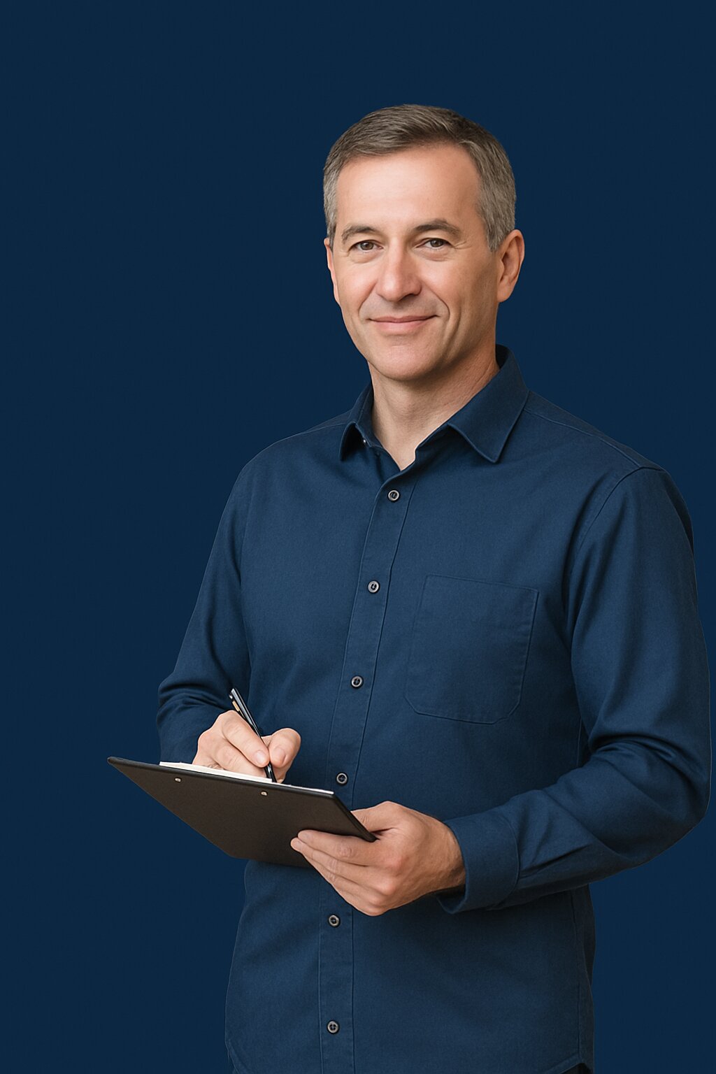 Professional IT consultant working with a team on digital transformation projects